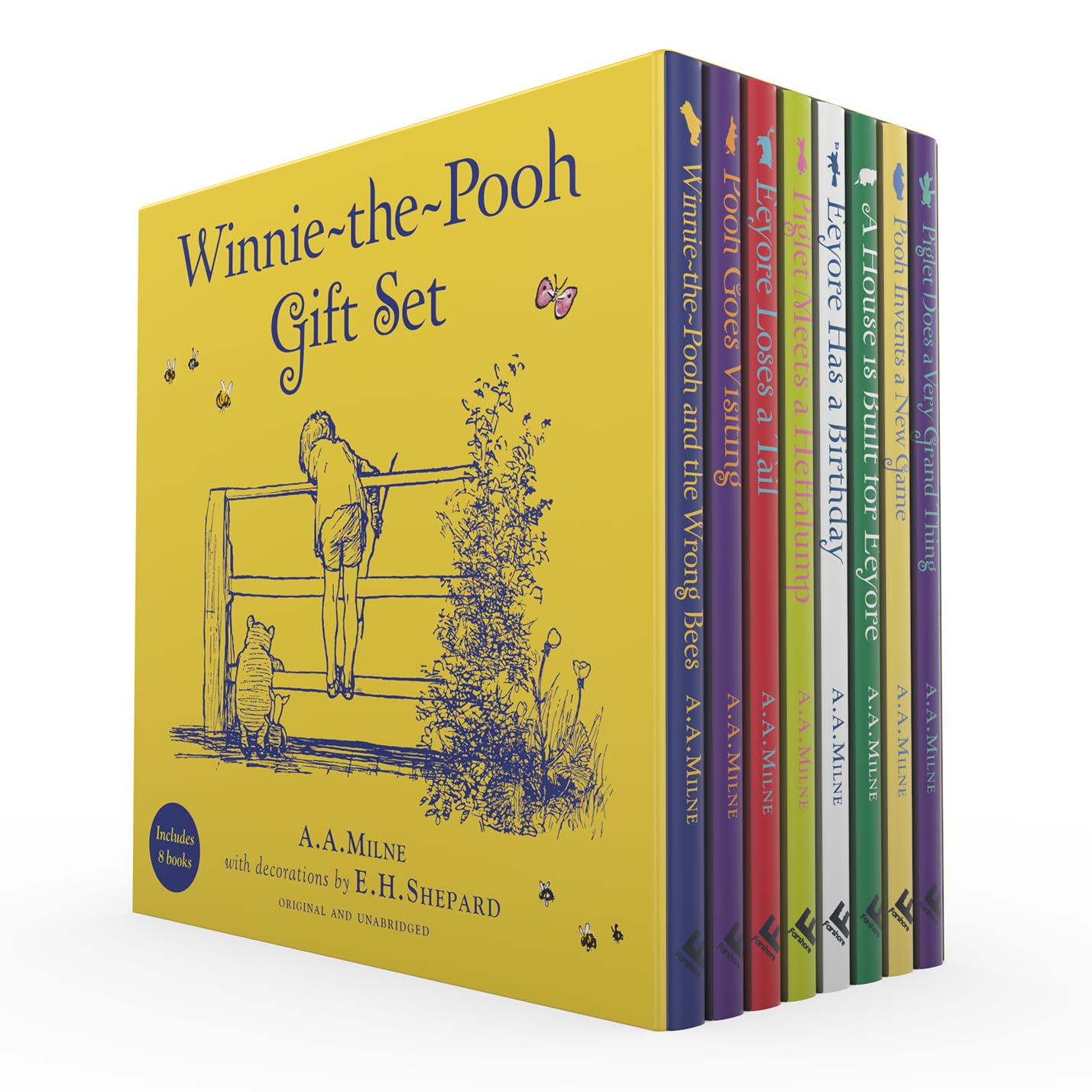 Dean Classic Winnie-the-Pooh 8 gift book set