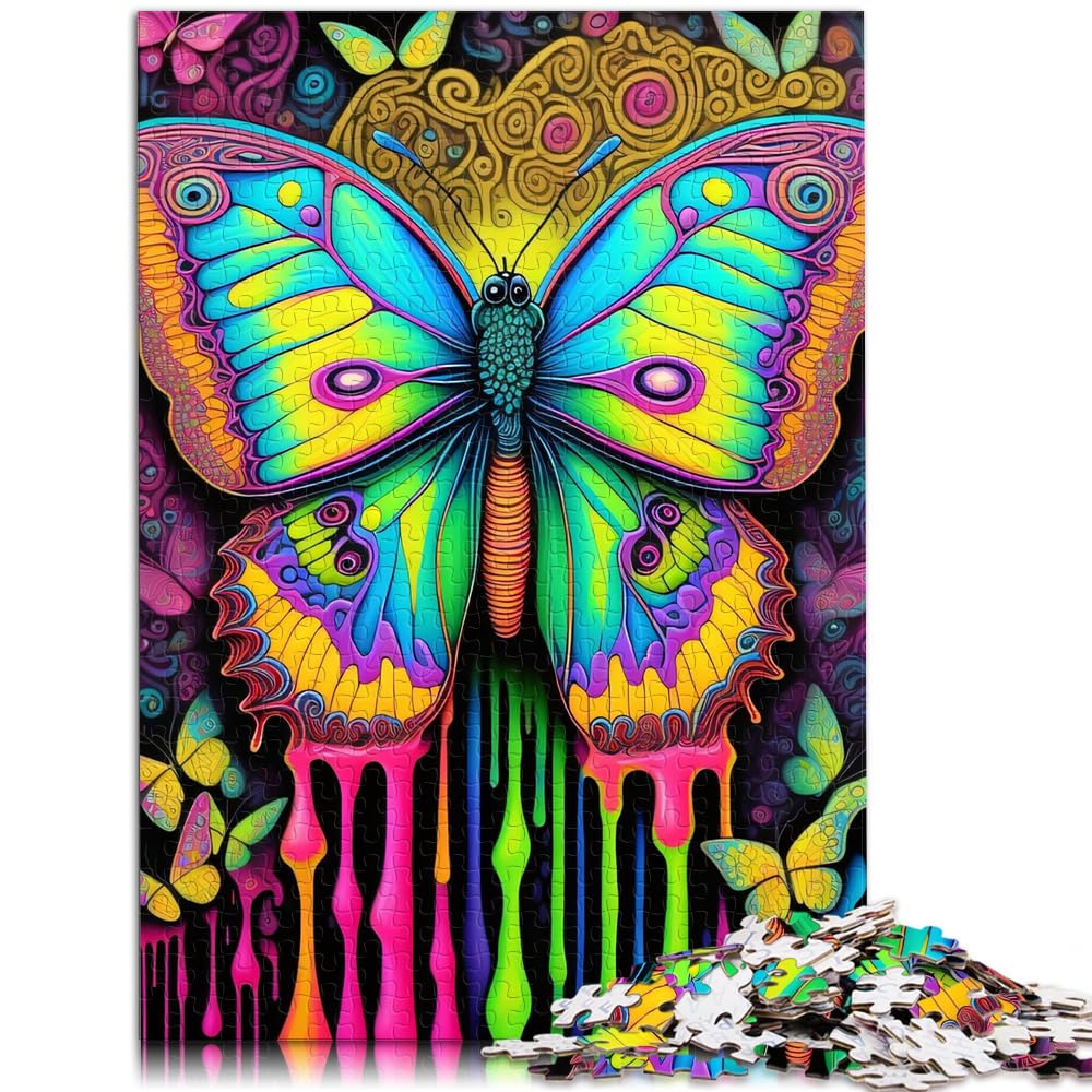 Jigsaw Puzzle for Adults colorful animals 1000 Piece Jigsaws for Adults Teens Kids Cardboard Puzzles Challenging Game Size: 26x38cm — image 1