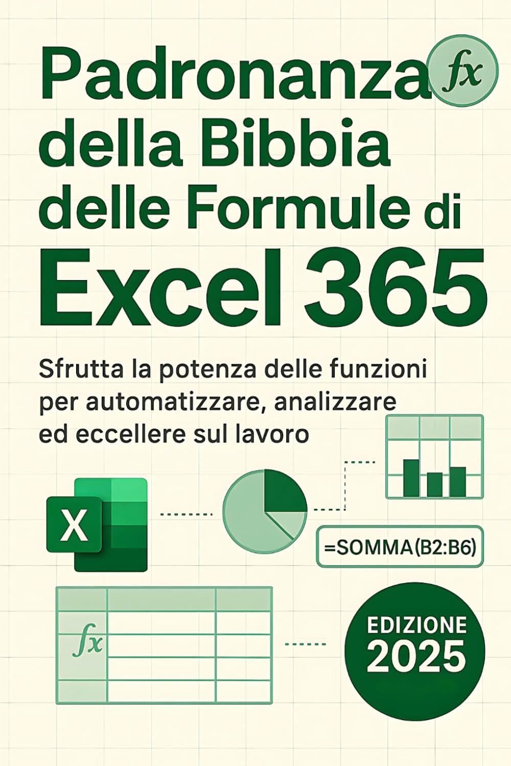 Padronanza della Bibbia delle Formule di Excel 365: Sfrutta la potenza delle funzioni per automatizzare, analizzare ed eccellere sul lavoro