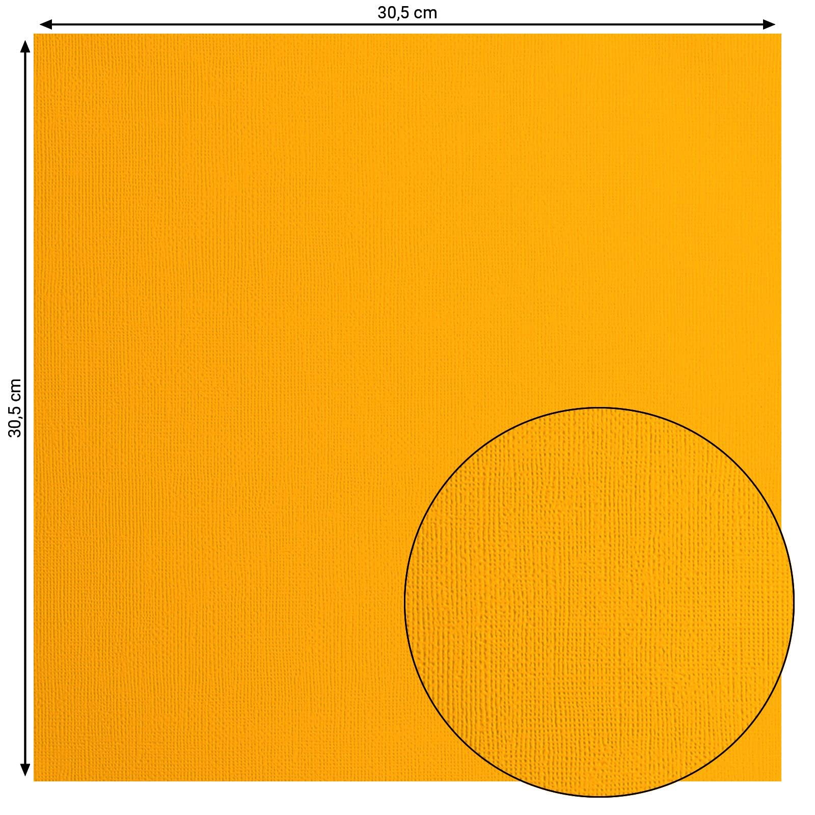 Florence Cardstock Textured, Coloured Card Making Supplies 12 x 12 inch, Orange, 20 Sheets - Image 2