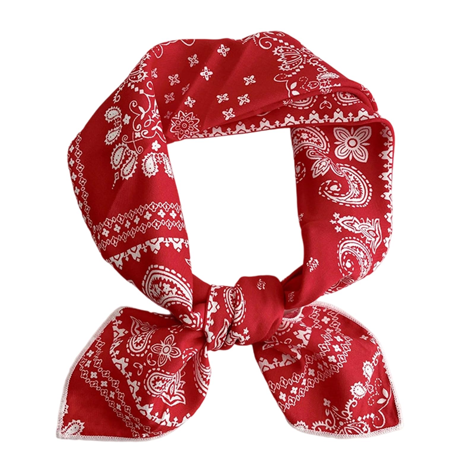 Cotton and Linen Scarfs Women Small Square Scarf Breathable Lightweight Neckerchief Headscarf Elegant Head Scarfs Gift Square Hair Wrap