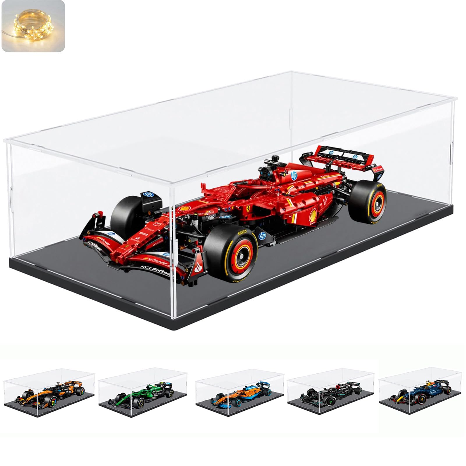 Amazon.com: Thickened 3mm Clear Acrylic Display Case for LEGO SF