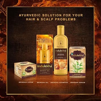Indulekha Bringha Hair Oil Selfie Bottle 100ml (1 Pack) by Indulekha
