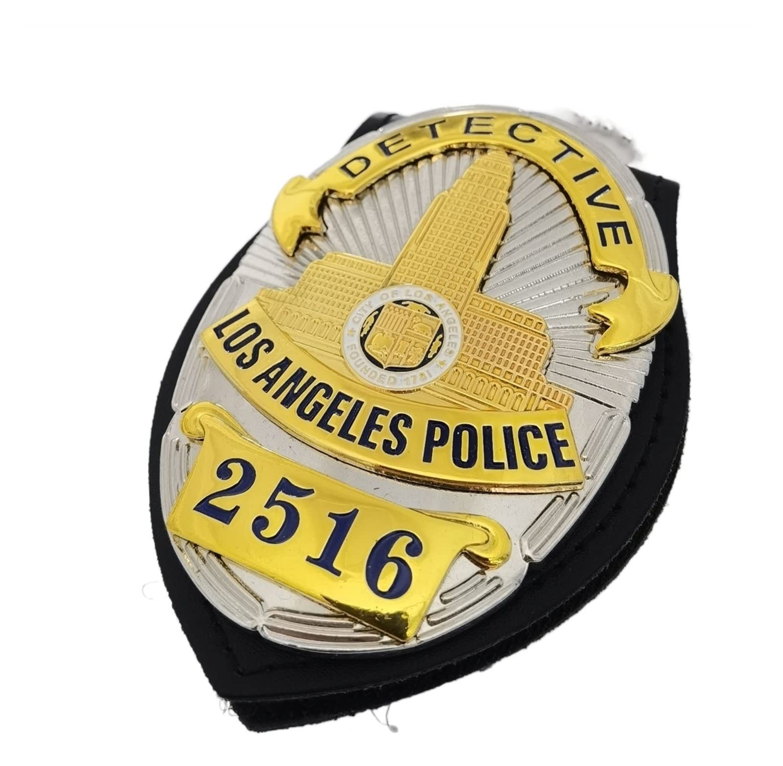 Amazon.co.jp: ブローチ アメリカンロサンゼルスバッジ LAPD 探偵
