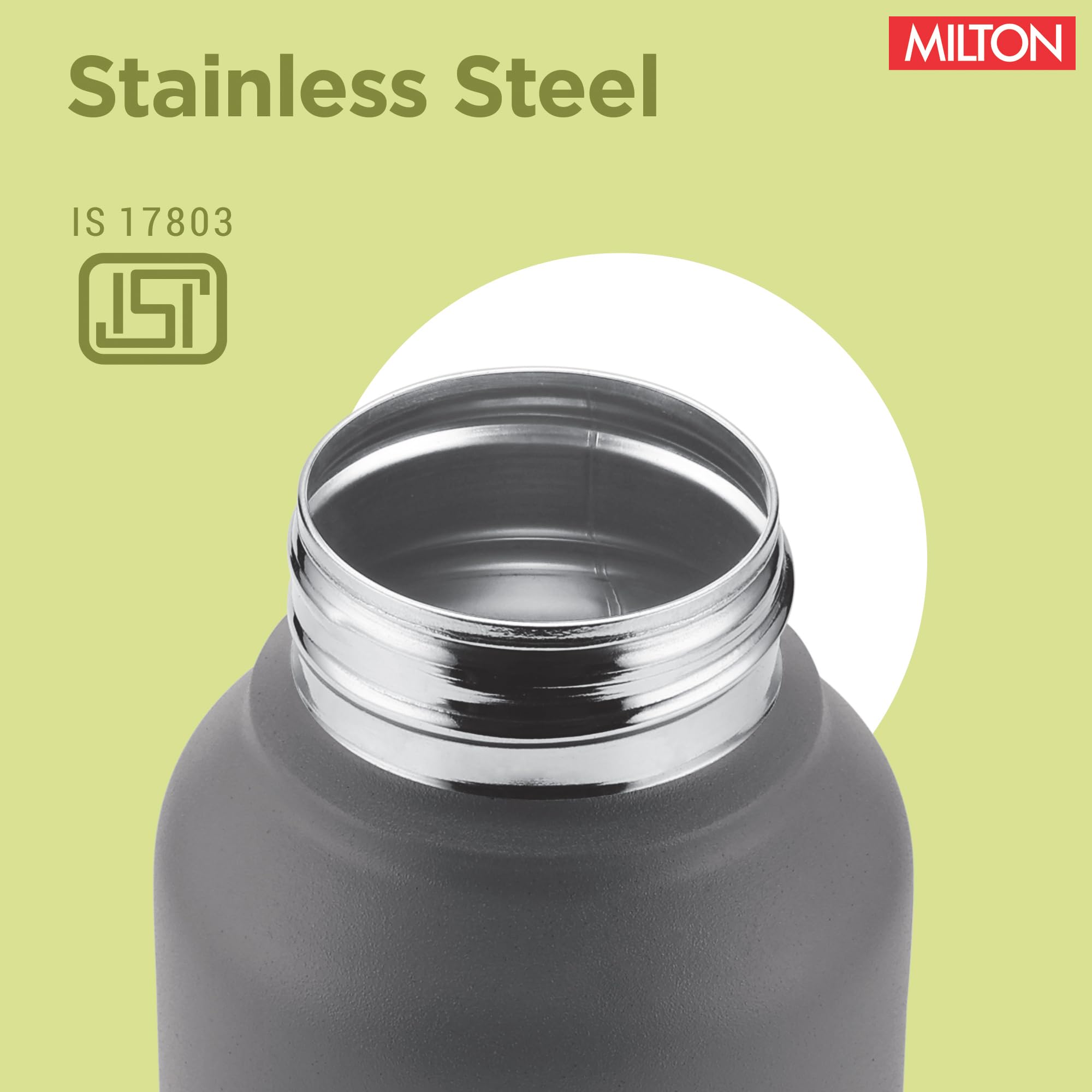 Milton Torino Stainless Steel Water Bottle - 980ml -2