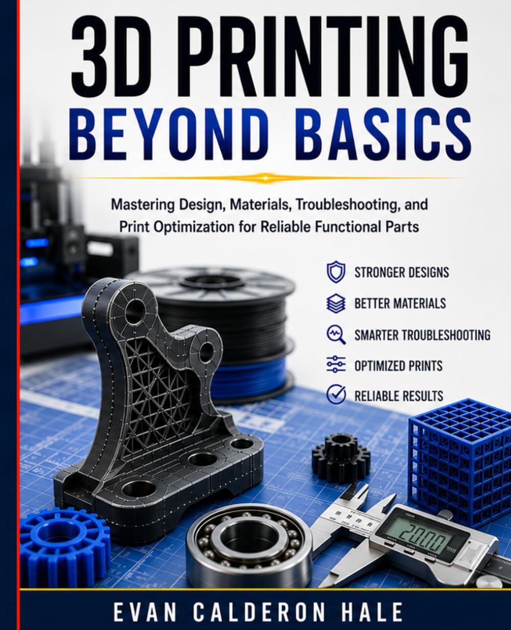 3D PRINTING Beyond Basics Mastering Design, Materials, Troubleshooting, and Print Optimization for Reliable Functional Parts