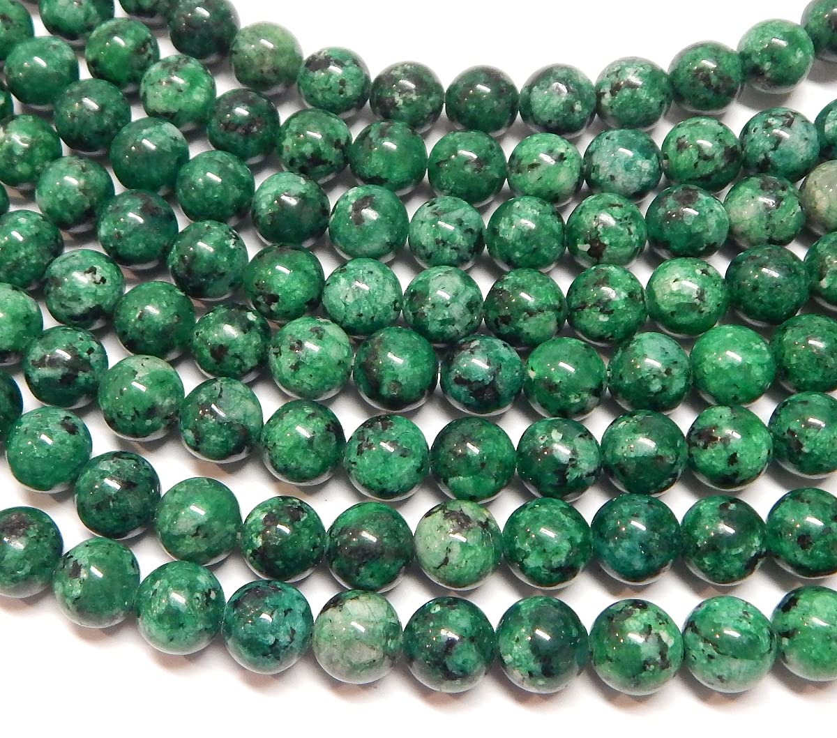 Perline Di Diaspro Rosso Naturale Per La Creazione Di Gioielli - Foto 8