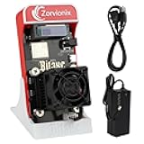 Bitaxe Gamma 601 Bitcoins Miner BM1370 Asic Chip 1.2TH/s Solo Miner 18W/TH Energy Efficiency 2.4G WiFi Home Use BTC Miner Low Noice Crypto Miner Include PSU with Open Source from Antminer，red