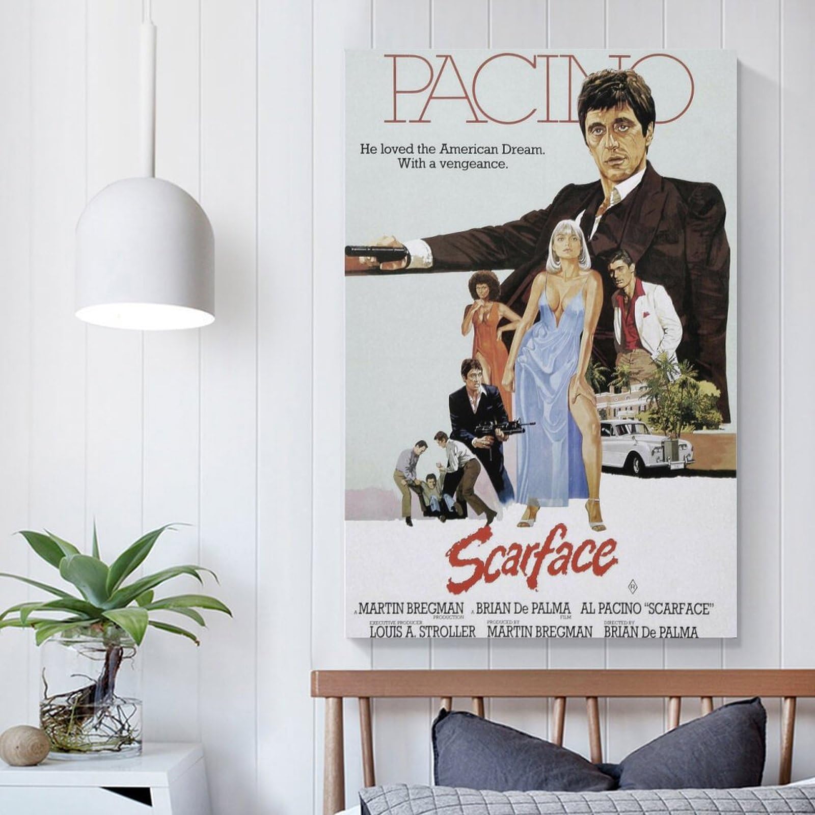 Amazon.co.jp: 映画シリーズポスターScarfaceスカーフェイス ポスター