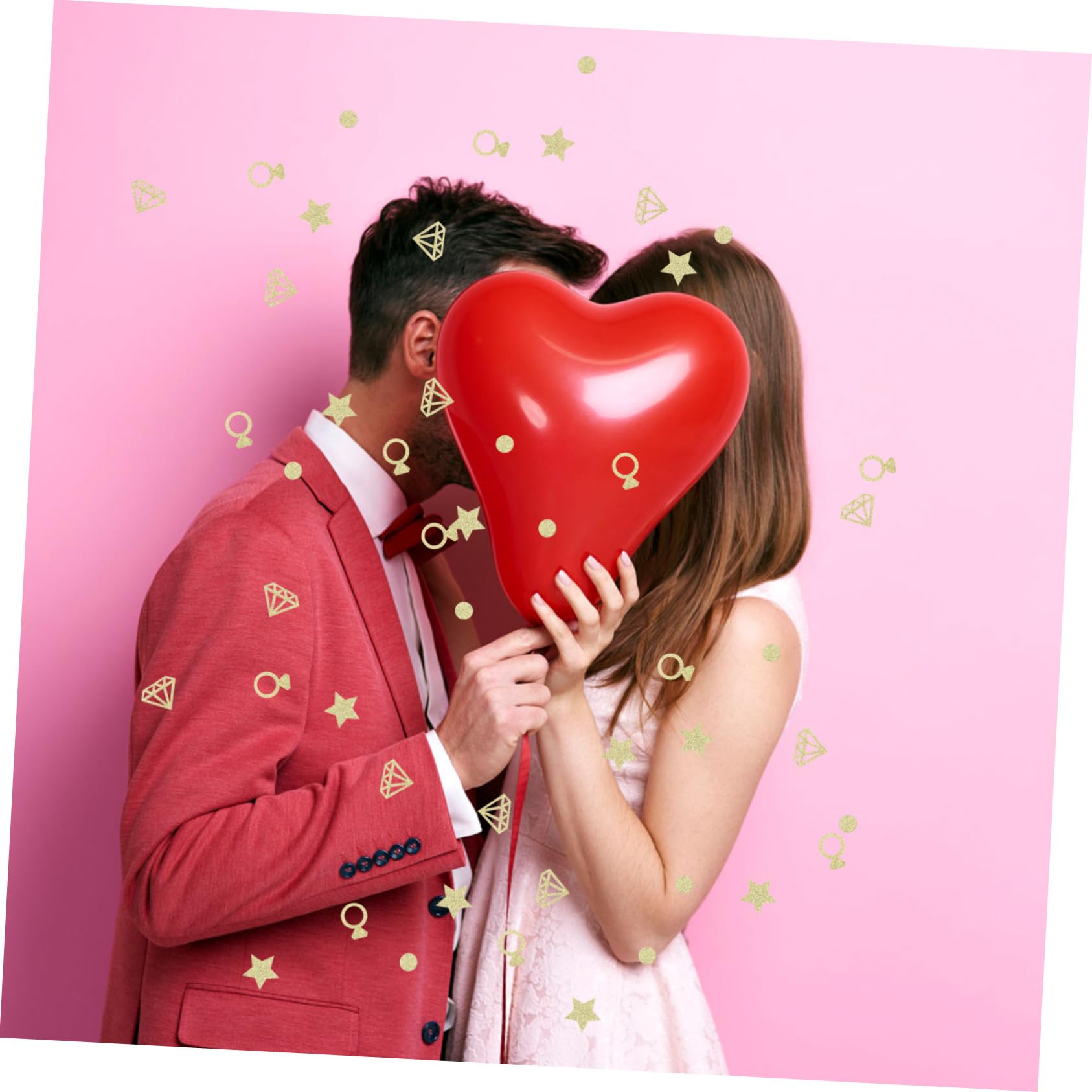 Abaodam 3er-Sets Konfetti- Für Hochzeiten Brautpartys Dekoratives Diamantpapier-konfetti Für Feiern 2 Packungen * 3