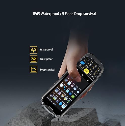 Miniatura 4 de BIX Escáner de código de barras Android 10, escáner Android 2D con Zebra SE4710, código QR, teclado numérico físico, 4G, WiFi, escáner de código de