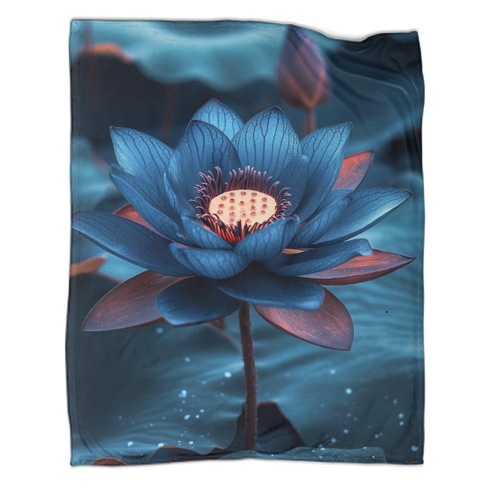 Couverture en flanelle douce et chaude imprimé 3D contre le froid de l'hiver