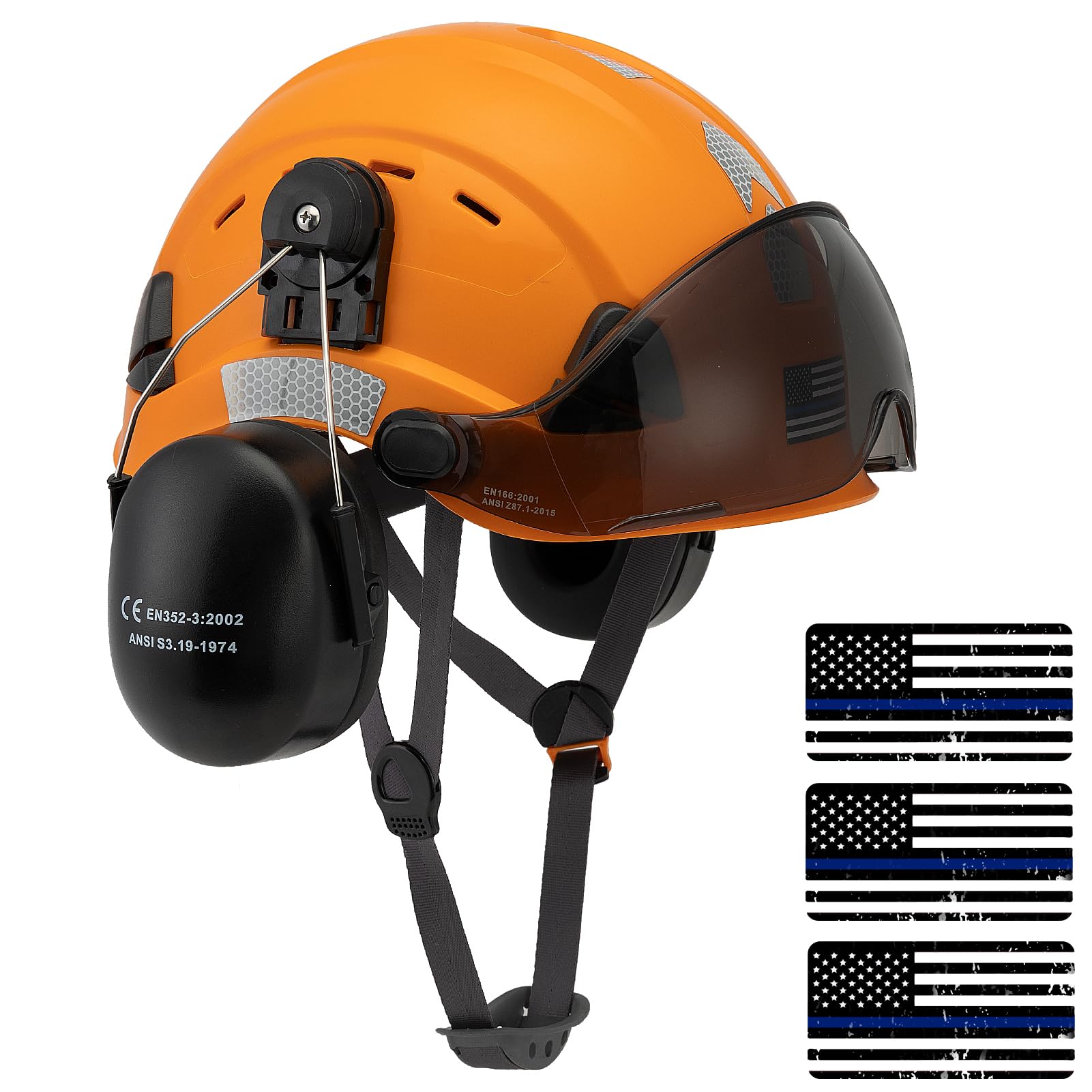 Buy Hard Hats Construction Safety Helmet, LOHASTAR Adjustable Vented
