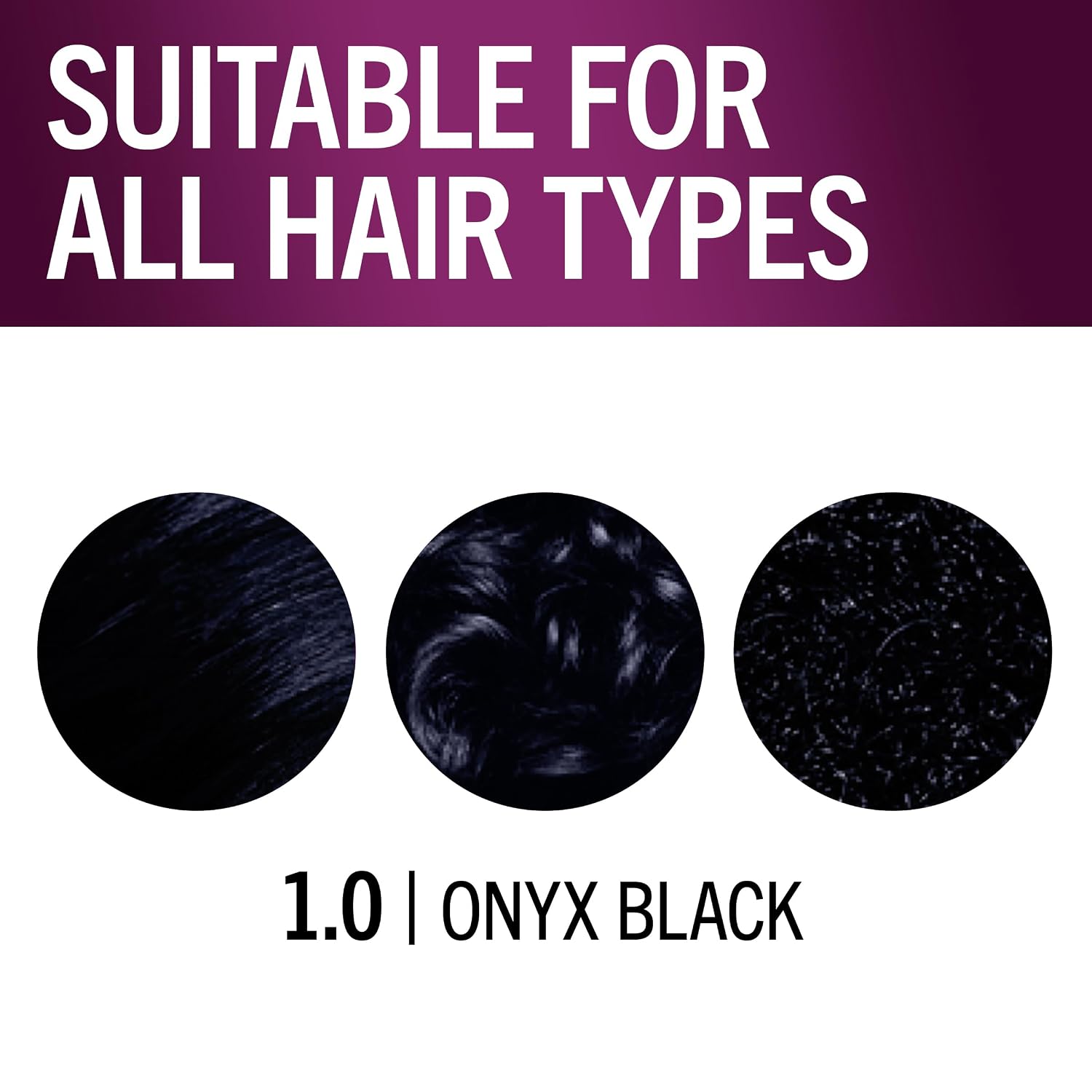 Schwarzkopf Keratin Permanent Hair Dye Cream, 1.0 Black Onyx, Professional Quality Color for Up to 100% Gray Coverage, Bond Enforcing System (Pack of 2)