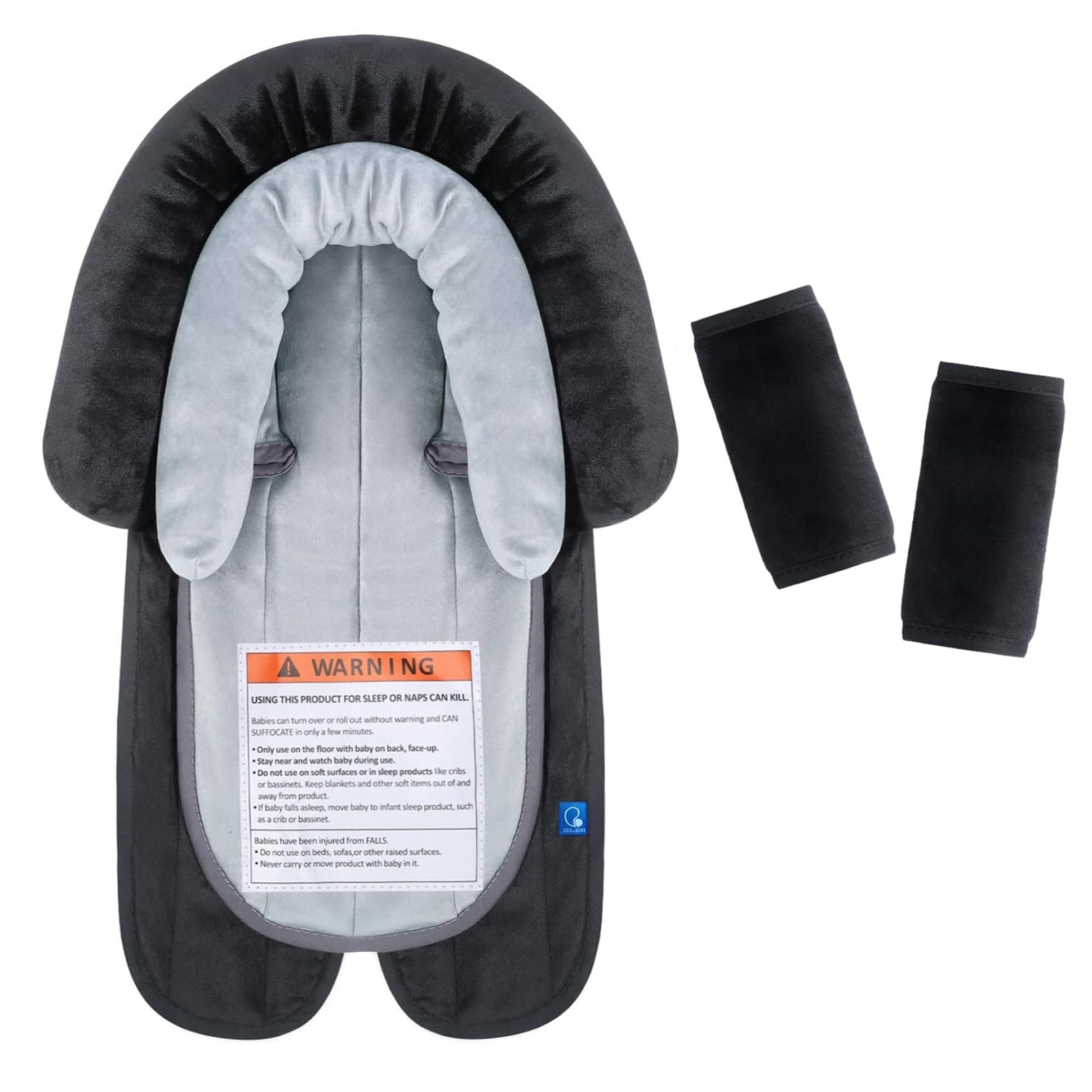 Housses de soutien COOLBEBE extra douces pour siège auto et poussette