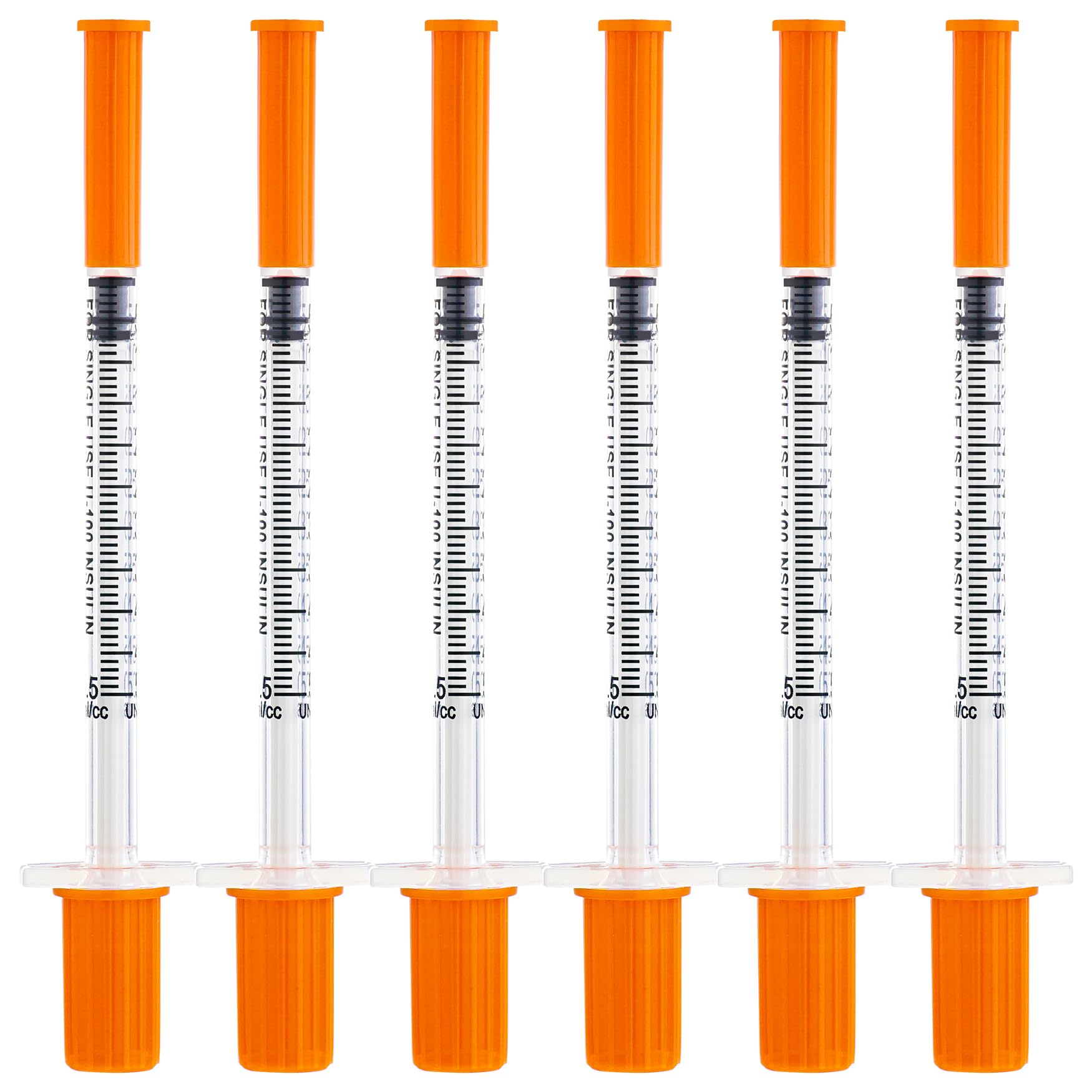 U-100 Syringes 1ml 31G 5/16 Inch 8mm Disposable Lab Syringe, 100 Pack — Amazon image 12
