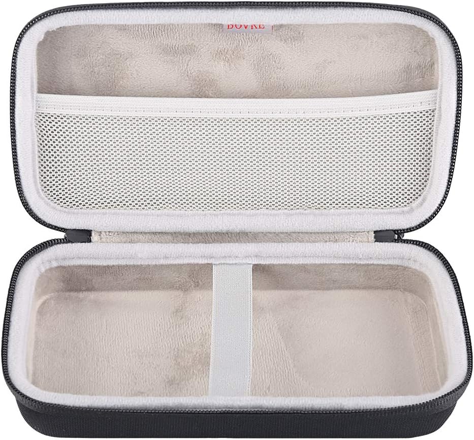 BOVKE Hard EVA Travel Case for FDA Cleared HealthmateForever YK15AB TENS Unit Electronic Pulse Massager Tennis Elbow, Black