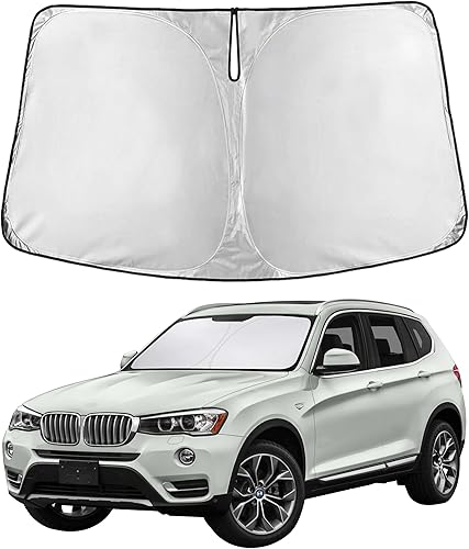 Miniatura 121 de EcoNour Parasol para parabrisas Rivian R1S / R1T 2022-2024 2025 2026, visera solar para parabrisas delantero y ventana, bloqueador de calor UV