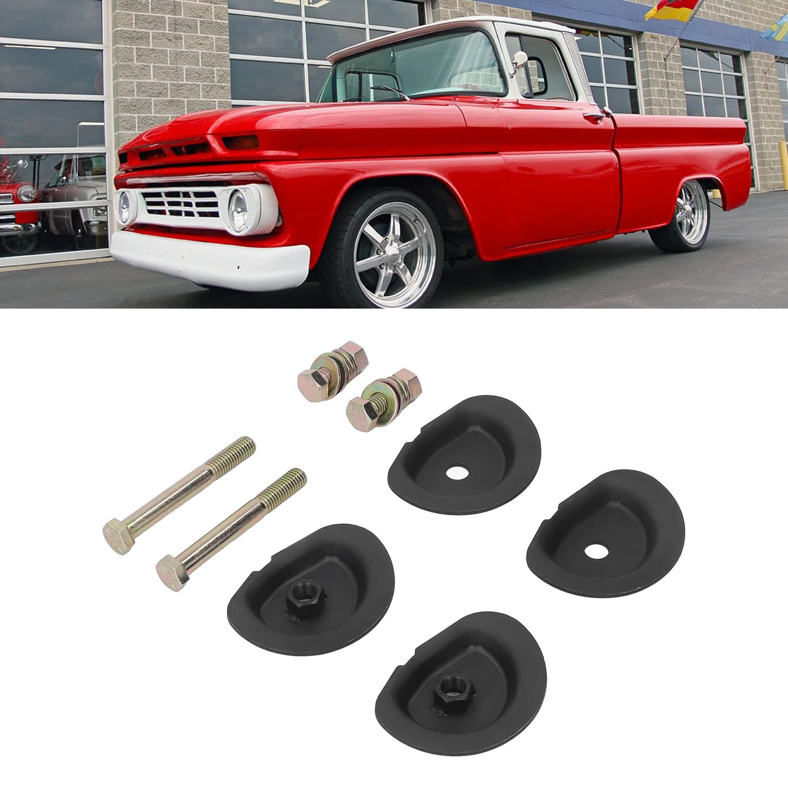 C10 C20 Truck 1960-1972 Juego de Retenedores de Resortes Helicoidales Traseros para Aventuras Todoterreno Ajuste Directo