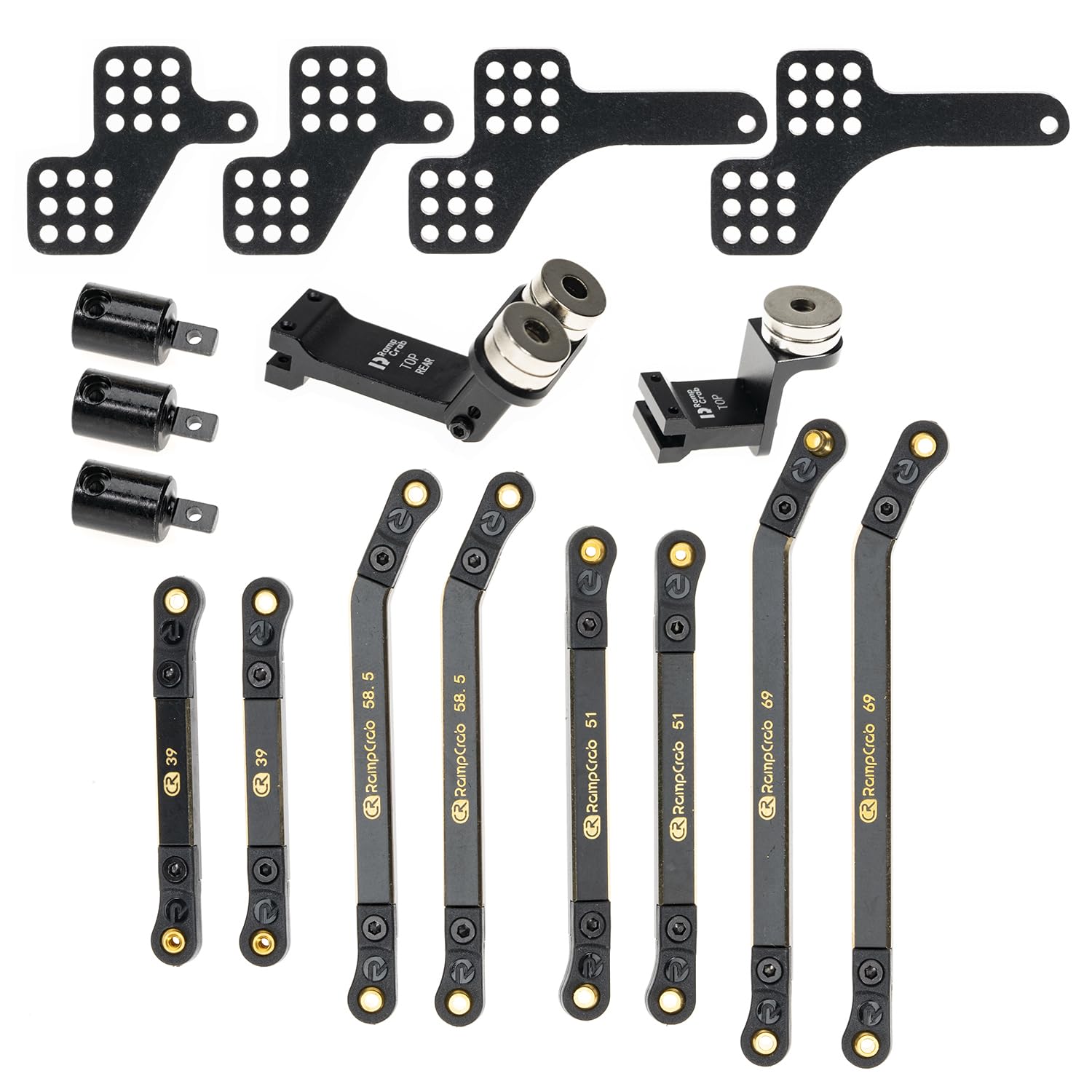 Amazon.com: Rampcrab Hiah Clearance 4 Links Set for Ax24.Front汤市