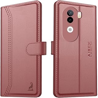 AIBEX Leather Wallet Stand Brown - 5G