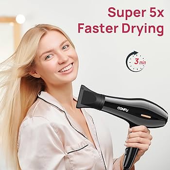 Amazon.com : CONFU Hair Dryer, Professional Ionic Salon Blow