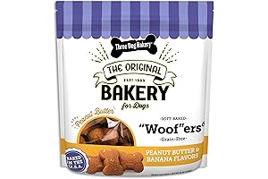 Three Dog Bakery Grain Free Soft Woofers: Delectable Treat for Canine Companions