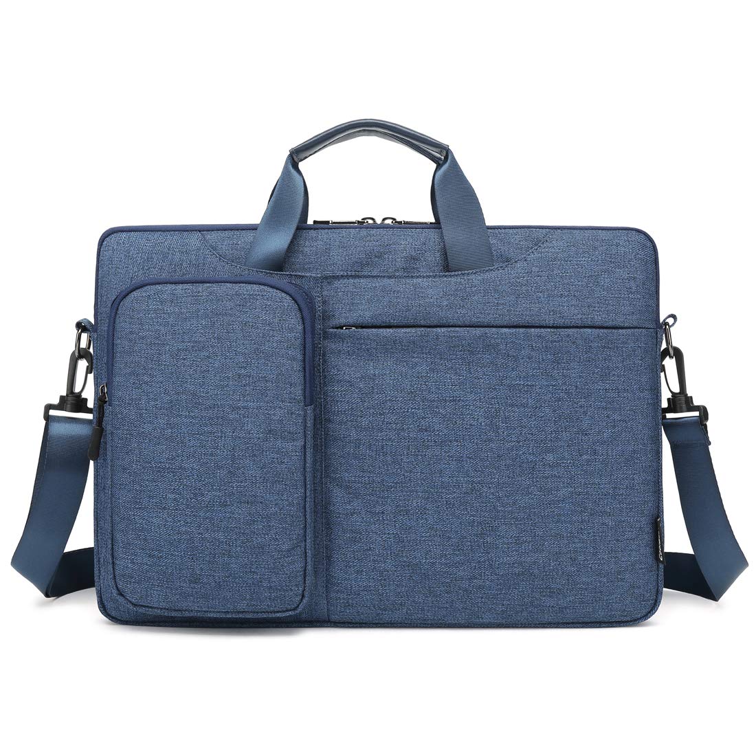 THE CLOWNFISH Unisex-Adult Coolbell Lightweight Water Resistant 15.6 Inch Laptop Notebook Computer Protective Multifunctional Shoulder Bag (Blue) (B08T6184GZ) Amazon Price History, Amazon Price Tracker