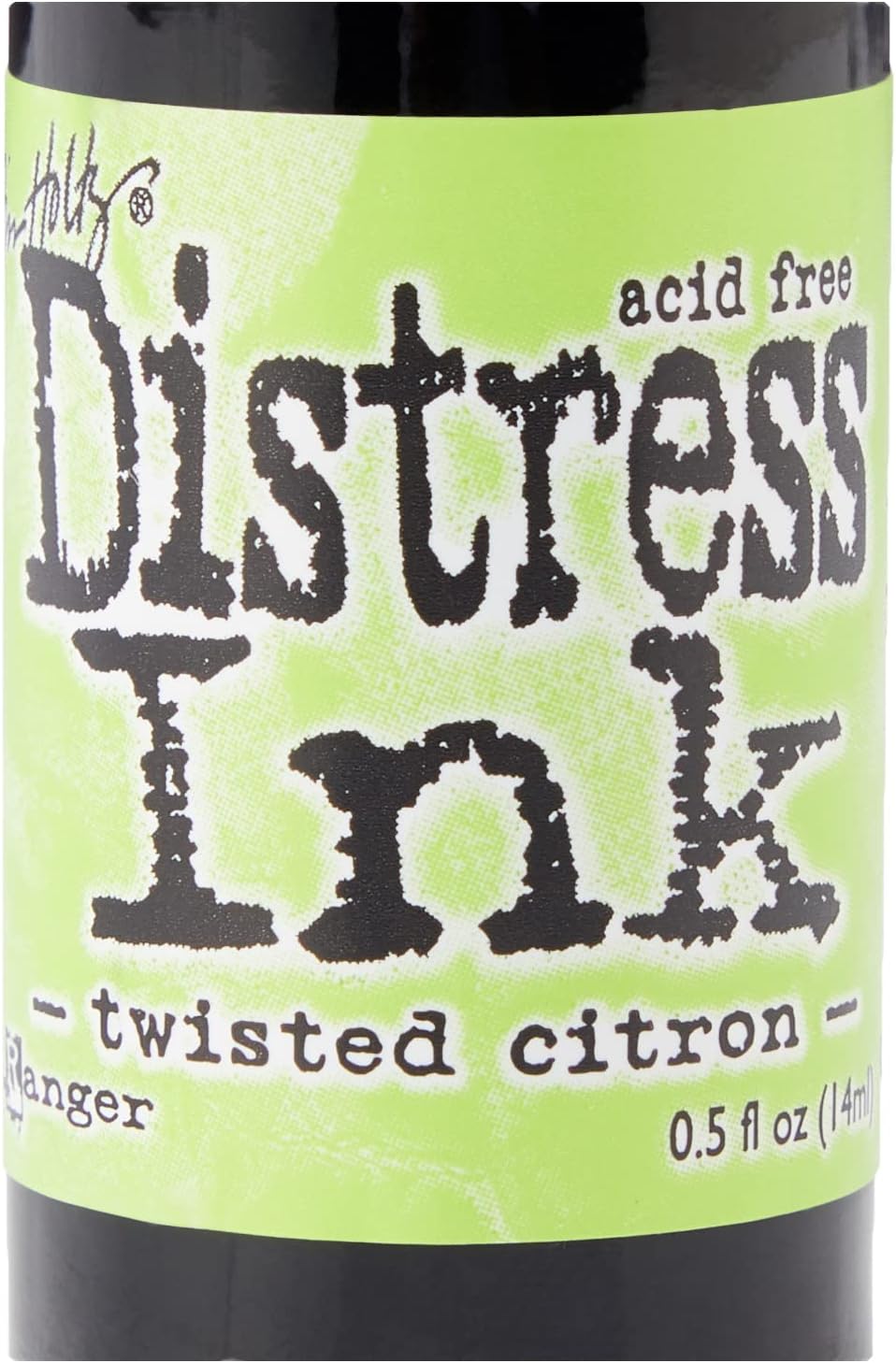 Ranger Tim Holtz May Distress Ink Re-Inker, 0.5 oz, Twisted Citron
