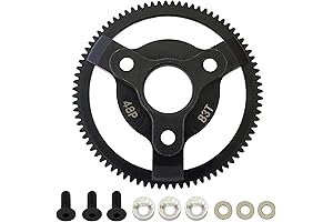 83T Metal Steel 48P Spur Gear Upgrade for RC 1/10 2WD