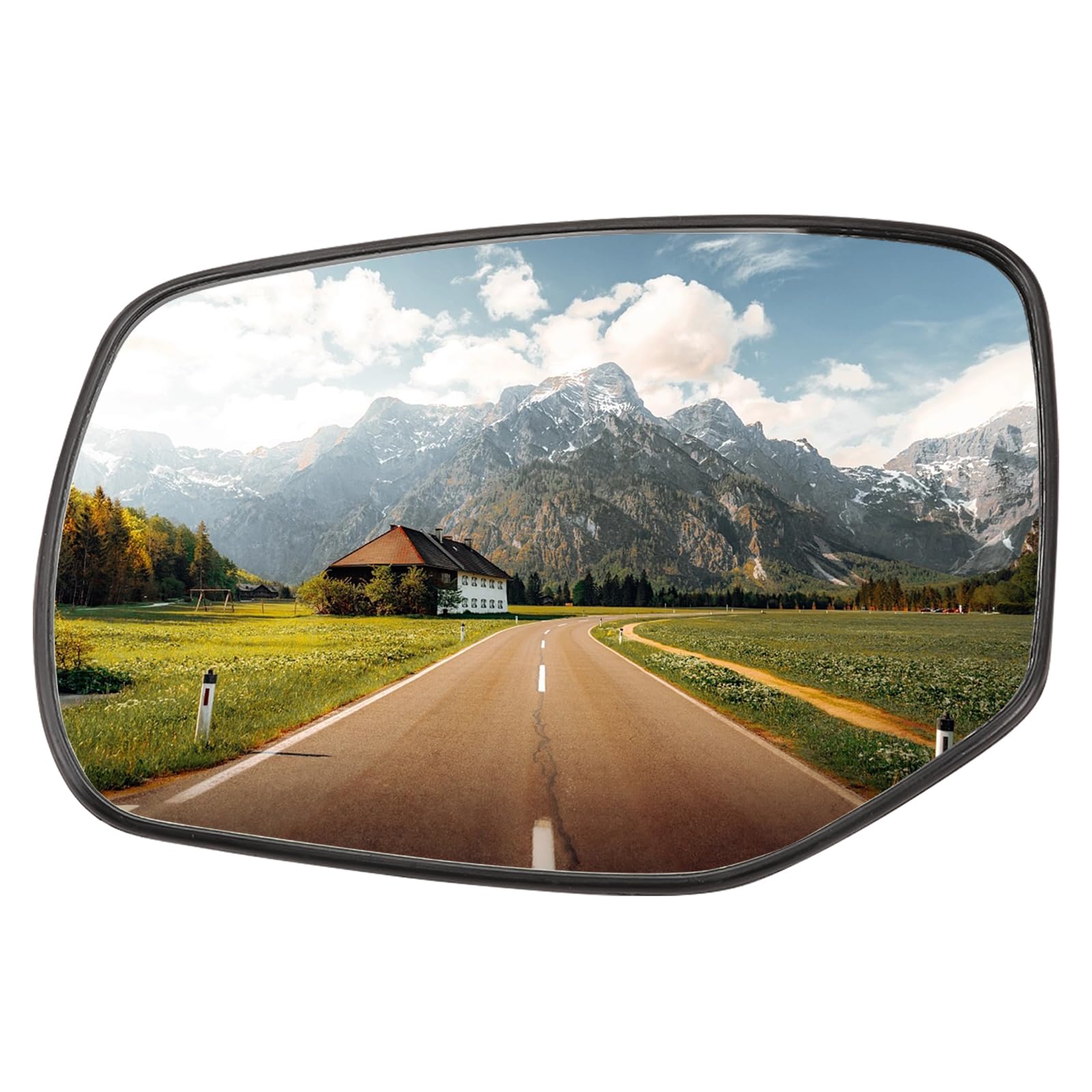 Photo 1 of LOIYLLEN Driver Side Mirror Replacement for Honda Accord 2014 2015 2016 2017 - Left Side Mirror Glass (Only for the rearview mirror assembly with heating & turn signal light)