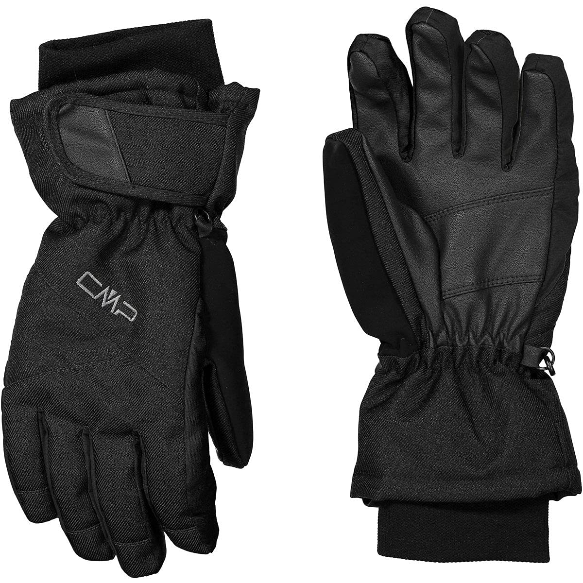 CMP - Man Twill Ski Gloves, Black, 11