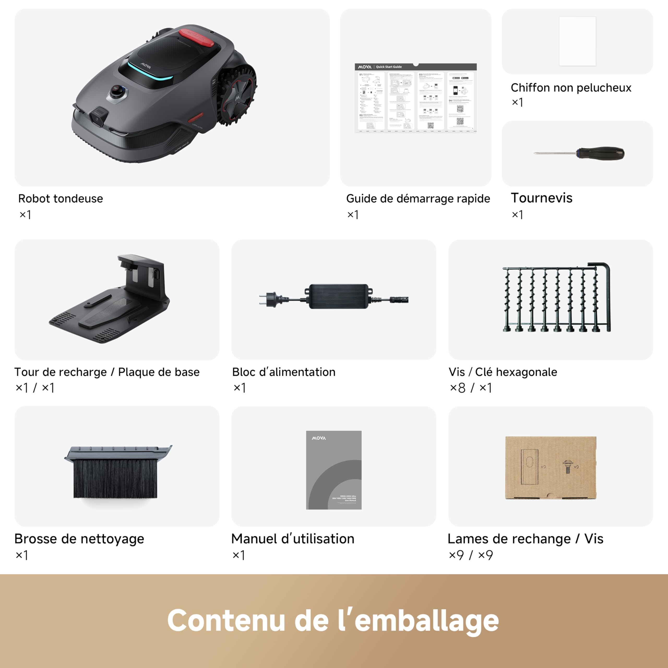 MOVA LiDAX Ultra 1600 Robot Tondeuse sans Fil périphérique avec 4G, Recommandé 1600 m², Cartographie IA & LiDAR 3D 360° sans RTK, Coupe Bordures 5 cm, Sécurité Animaux, Toutes Terrains, Tonte en U