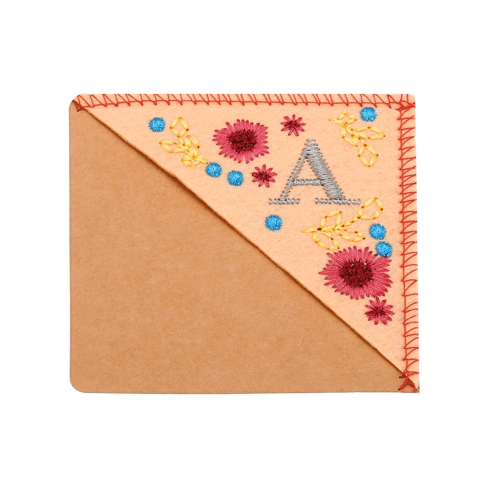 PATIKIL Personalized Embroidered Corner Bookmark