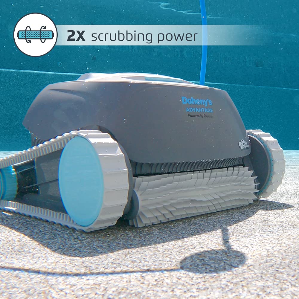 DOLPHIN Advantage Robotic Pool [Vacuum] Cleaner Ideal for Above/In