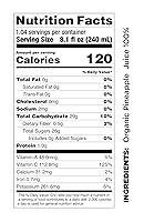 Vista 83 de Pomona Organic Juices Jugo de mango puro, botella de 8.4 onzas (paquete de 12), jugo orgánico prensado en frío, sin OMG, sin azúcar añadido, sin