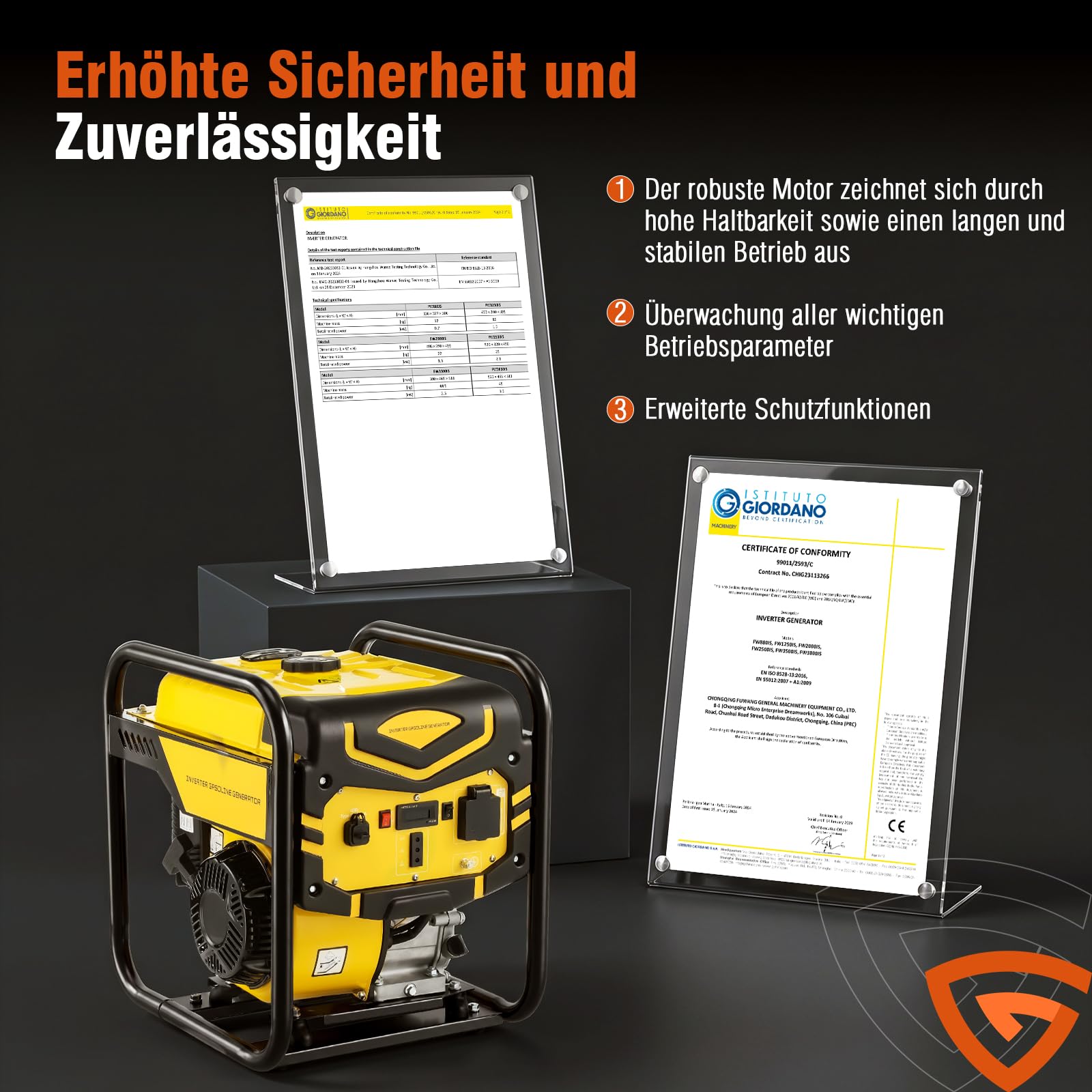 5100W Inverter Stromgenerator Benzin mit 230V Steckdosen & USB Offener Inverter Generator als Notstromaggregat hausversorgung, 4 Takt OHV Motor für Garage Werkstatt Baustelle