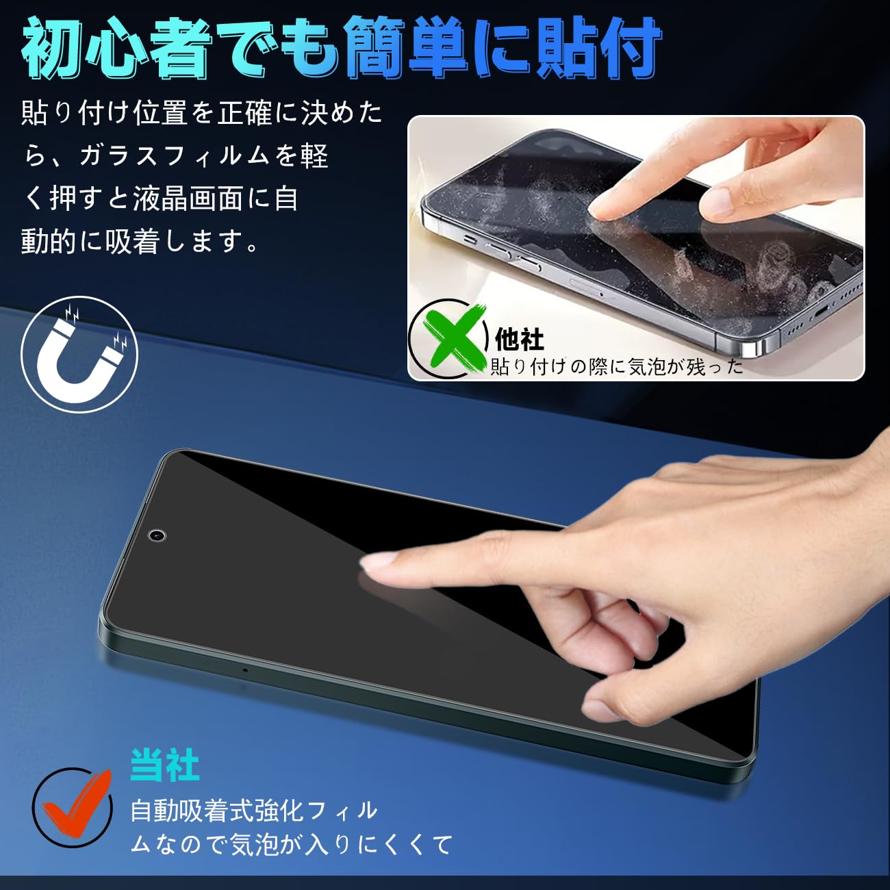 Amazon | 対応 OPPO RENO11 A フイルム 覗き見防止【2+2枚セット-国産