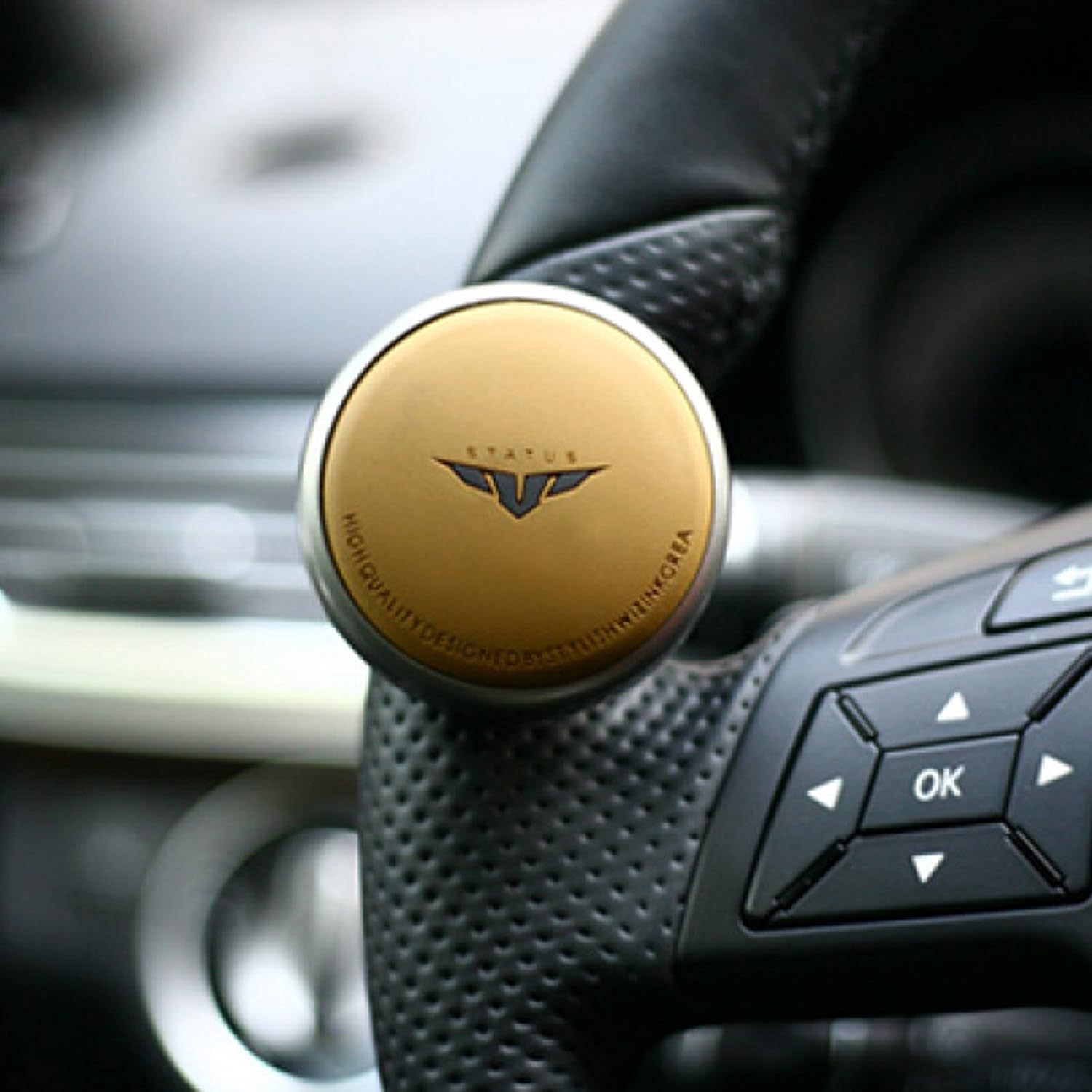 Mini Power Handle Steering Wheel Spinner Knob for All Car