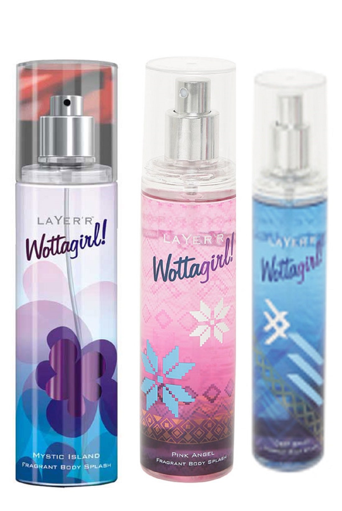 Layer'r Wottagirl Mystic Island Fragrant Body Splash + Wottagirl Pink Angel Fragrant Body Splash + Wottagirl Deep Space Fragrant Body Splash-image-31