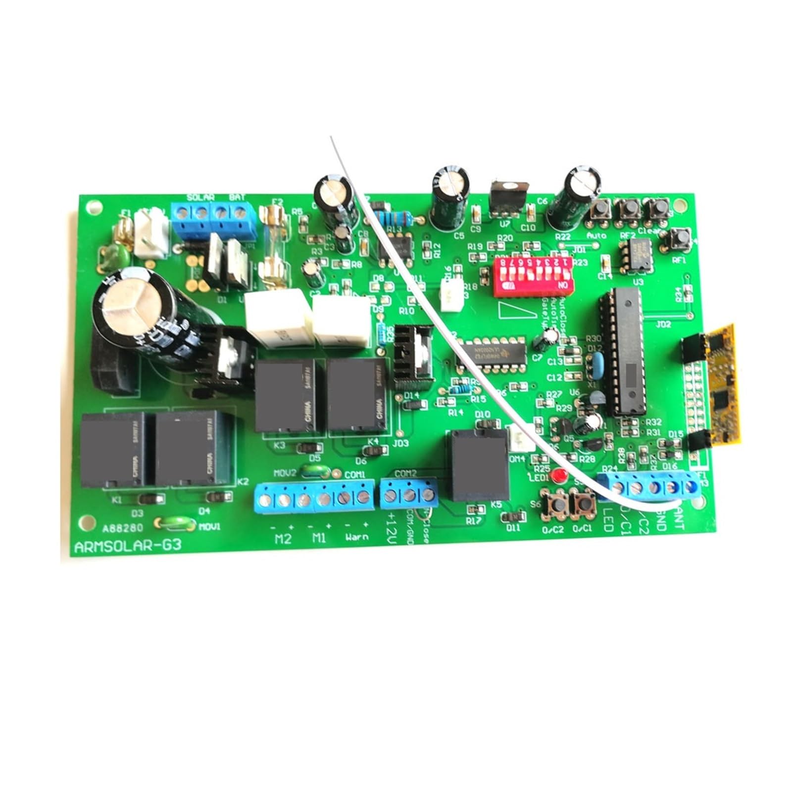 Scheda di circuito 150 kg di controllo elettronico a scheda elettronica del circuito 'operatore del motore 'apri del cancello a battente automatico for l'apri del cancello 12VDC doppio con funzionamen