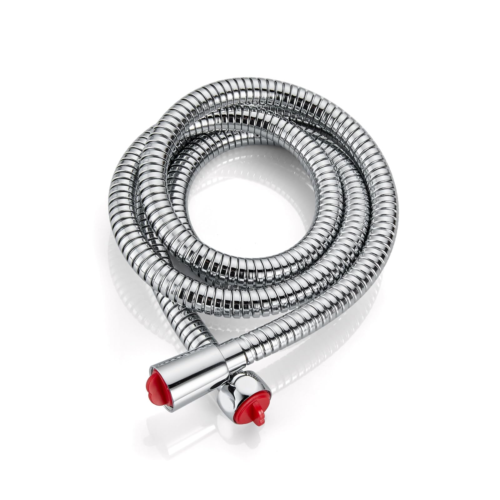 Tuyau de douche flexible 140 cm flexible inox SUS304 et écrou laiton pour colonne de douche