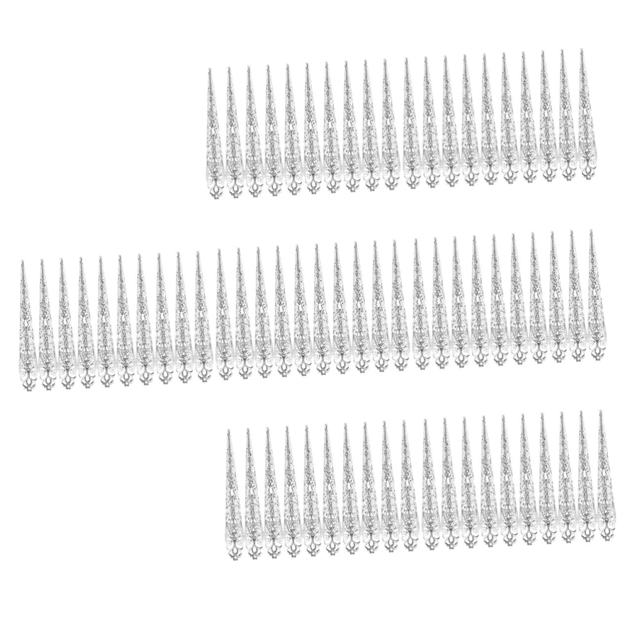 VALICLUD 70 Pièces Faux Ongles et Durables pour Halloween Accessoires Cosplay Doigts Griffe Décoration Festive