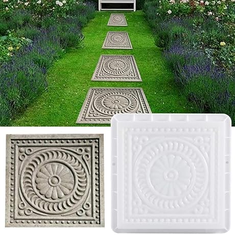 Stepping Stone Concrete Mix Mould