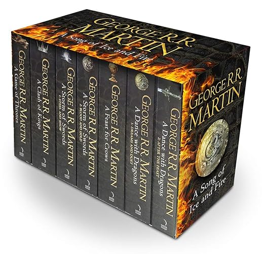 A Song of Ice and Fire (7 Volumes), Book Cover May Vary - Paperback