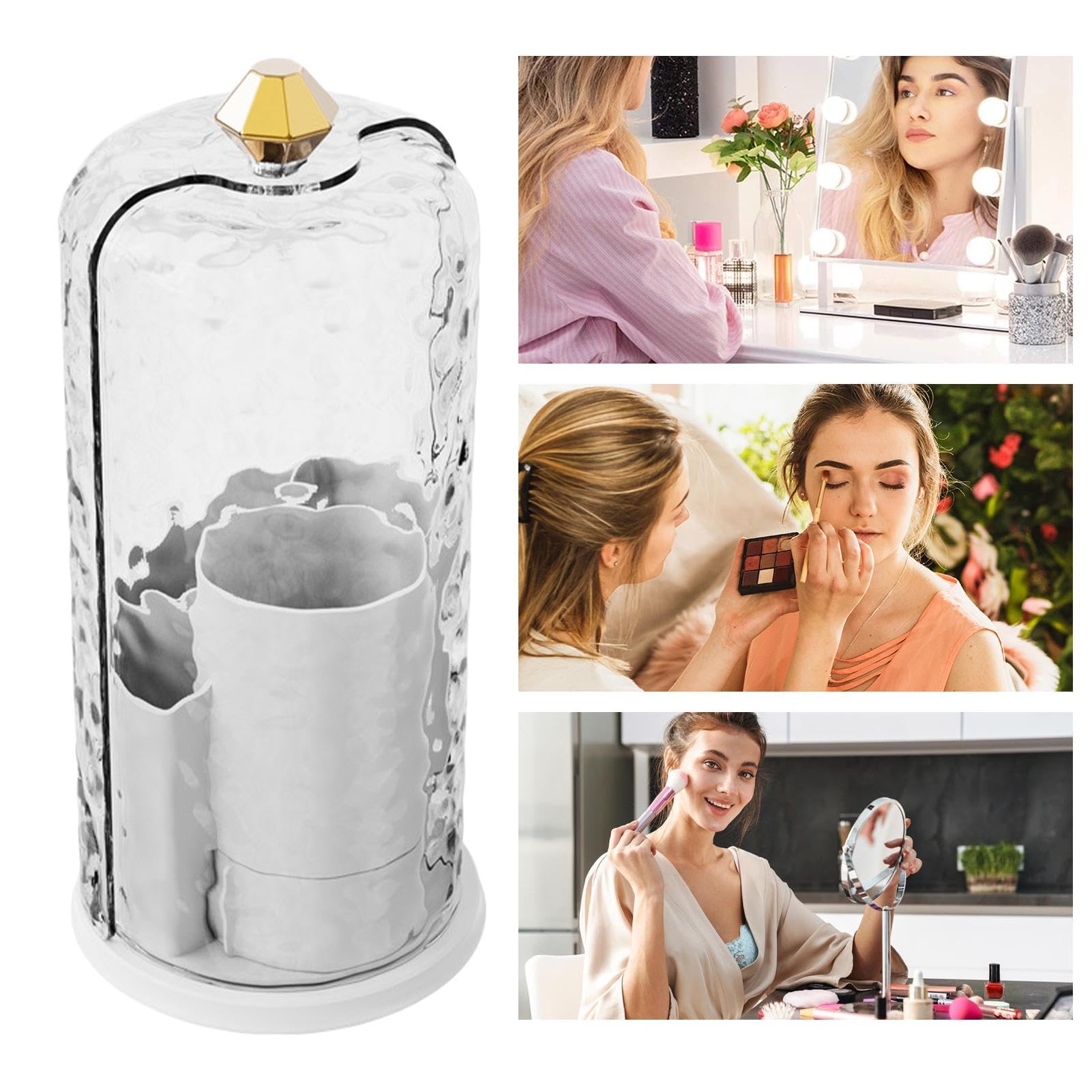 Verdeckter Zahnbürstenhalter | 360 drehbarer Zahnbürstenhalter mit