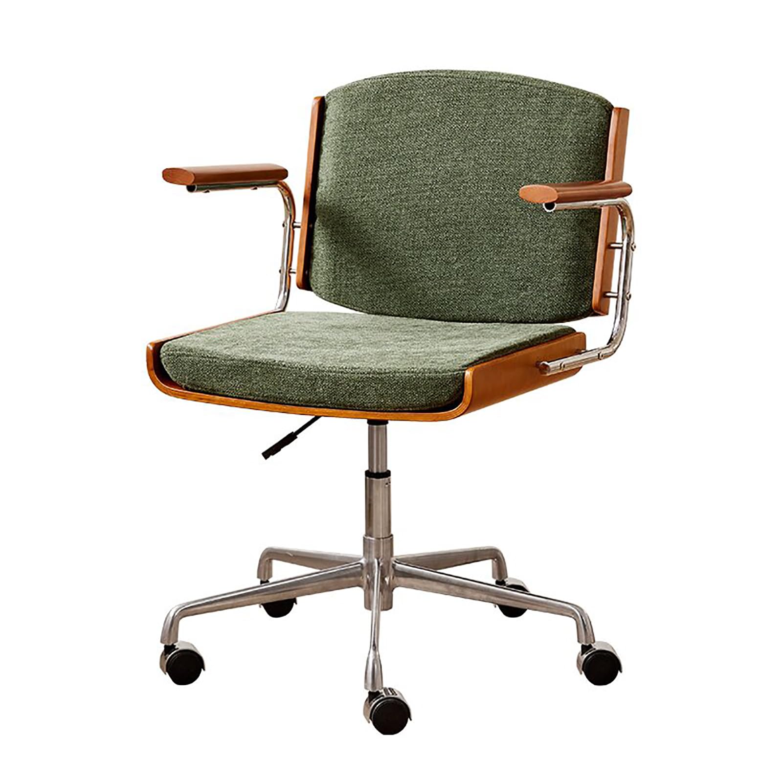 Chaise de bureau rembourrée pour soulager le dos hauteur réglable