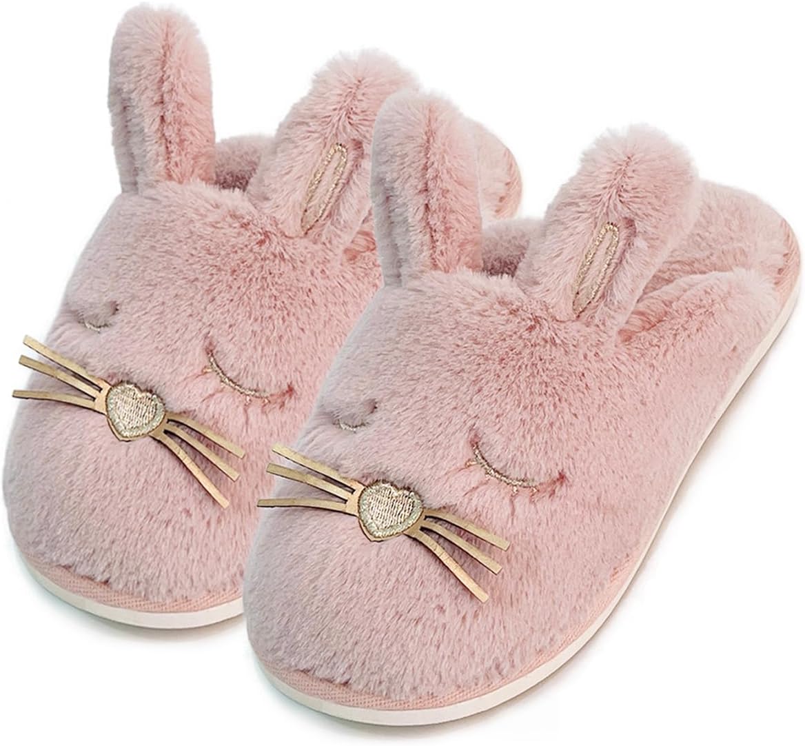 Caramella Women's Bubble Bunny Slippers - Memory Foam Comfort