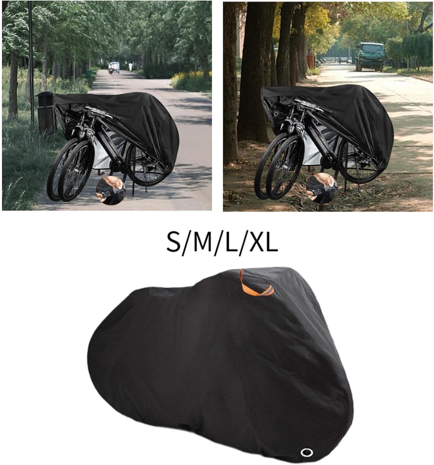 Waterproof Bike Cover Oxford Cloth Rain Dust Protector for Mountain Road Folding Bicycles