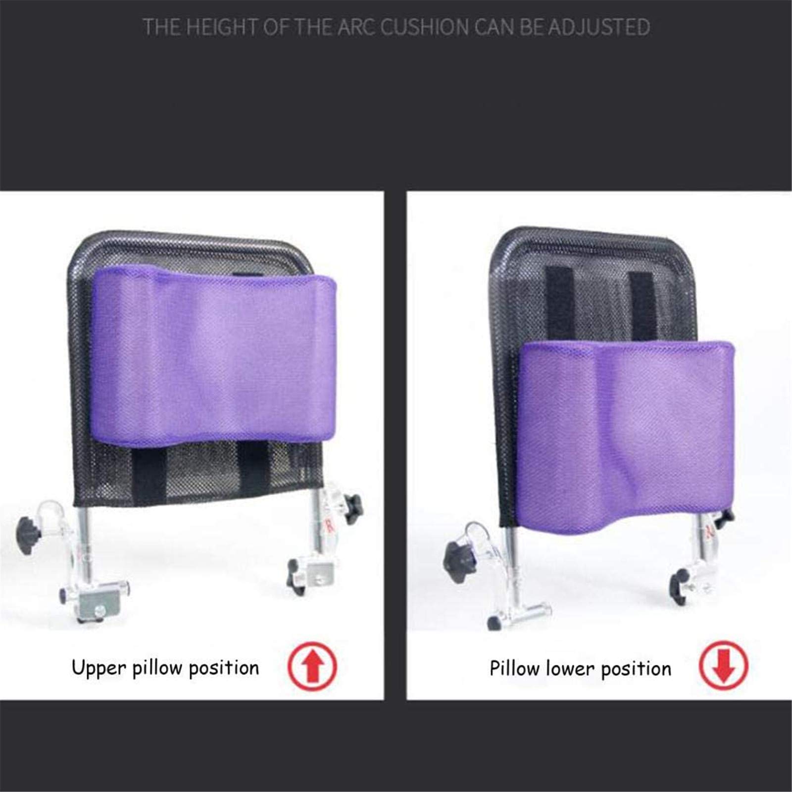 Reposacabezas para silla de ruedas, soporte para el cuello, reposacabezas universal para silla de ruedas, soporte para el cuello ajustable, reposacabezas para adultos, accesorios para sillas de rueda